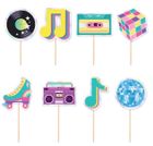 Retro disco, toppery, lata 80-te, 8 szt.