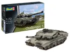 Revell, Challenger 1, model czołgu do składania z farbkami, 1:72