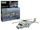 Revell, NH90 Navy, model helikoptera do składania z farbkami, 1:72