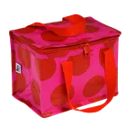 Rex London, torba termiczna na lunch, kropki, czerwono-różowa