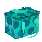 Rex London, torba termiczna na lunch, kropki, niebiesko-turkusowa