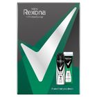 Rexona, zestaw prezentowy, Men, Quantum & Invisible, żel pod prysznic + dezodorant, spray, 150 ml