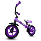 Ricokids, rowerek biegowy, stalowa rama, 10 cali, fioletowy