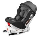 Ricokids, Stigo, fotelik samochodowy z daszkiem, obrotowy 360°, 0-36 kg, szary