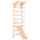 Rinagym, drabinka gimnastyczna, Eco-pine+slide, naturalny