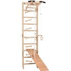 Rinagym, drabinka gimnastyczna, SPR A+slide, naturalny