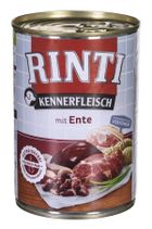 Rinti, Pur Kennerfleisch, karma mokra dla psa, kacze serca, 400g
