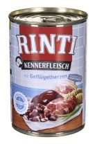 Rinti, Pur Kennerfleisch, karma mokra dla psa, serca drobiowe, 400g