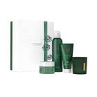 Rituals, The Ritual of Jing, zestaw prezentowy M: żel pod prysznic, 200 ml + krem ​​do ciała, 100 ml + peeling do ciała, 125 g + świeca zapachowa, 140 g