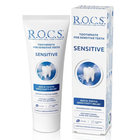 R.O.C.S., Sensitive, pasta do zębów, pasta do zębów wrażliwych, 75 ml