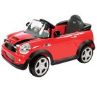 RollPlay, Mini Cooper S, 6V, czerwony, samochód elektryczny