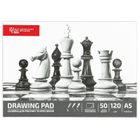 Rosa, szkicownik, A5, 50 kartek, 120g, Szachy