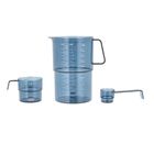 Rosti, zestaw 3 miarek, mensura, niebieskie, 25893
