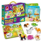 Roter Kafer, Kto gdzie mieszka? Gra z rzepami, edukacyjna gra dla najmłodszych