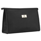 Rovicky, kosmetyczka, skóra ekologiczna, czarna