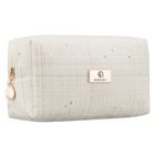 Rovicky, kosmetyczka, tkanina syntetyczna, beżowa