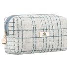 Rovicky, kosmetyczka, tkanina syntetyczna, niebieska