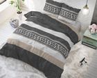 Royal Textil, DreamHouse, pościel dwuosobowa, Stripe, 200-220 cm