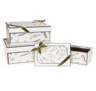 Rozette, pudełko prezentowe, z kokardą, 3 szt.