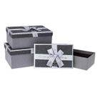 Rozette, pudełko prezentowe, z kokardą, 3 szt.