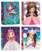 Rozette, torebka prezentowa, dziecięca, pop up 3D, 18-24-8 cm, 1 szt.