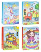 Rozette, torebka prezentowa, dziecięca, pop up 3D, 31-40-12 cm, 1 szt.