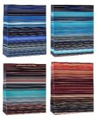 Rozette, torebka prezentowa, hot stamp, 18-23-8 cm, 1 szt.