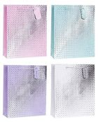 Rozette, torebka prezentowa, hot stamp, 18-23-8 cm, 1 szt.