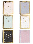 Rozette, torebka prezentowa, hot stamp, 18-23-8 cm, 1 szt.