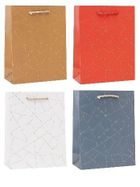 Rozette, torebka prezentowa, hot stamp, 18-23-8 cm, 1 szt.