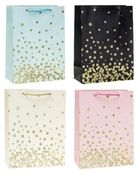 Rozette, torebka prezentowa, hot stamp, 18-24-8 cm, 1 szt.