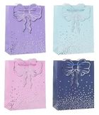 Rozette, torebka prezentowa, hot stamp, 18-24-8 cm, 1 szt.