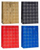 Rozette, torebka prezentowa, hot stamp, 18-24-8 cm, 1 szt.