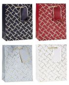 Rozette, torebka prezentowa, hot stamp, 26-32-10 cm, 1 szt.