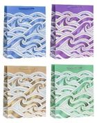 Rozette, torebka prezentowa, hot stamp, 26-32-10 cm, 1 szt.