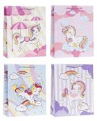 Rozette, torebka prezentowa, hot stamp, 26-32-10 cm, 1 szt.