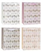 Rozette, torebka prezentowa, hot stamp, 26-32-12 cm, 1 szt.