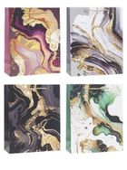 Rozette, torebka prezentowa, hot stamp, 31-42-12 cm, 1 szt.