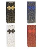 Rozette, torebka prezentowa na butelkę, 12-35-9 cm, 1 szt.