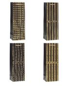 Rozette, torebka prezentowa na butelkę, 12-36-9 cm, 1 szt.