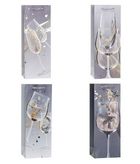 Rozette, torebka prezentowa na butelkę, 12-36-9 cm, 1 szt.