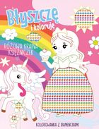 Różowa kraina księżniczek. Kolorowanka z diamencikami. Błyszczę i koloruję