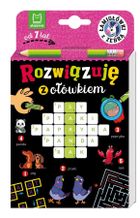 Rozwiązuję z ołówkiem. Łamigłówki z zebrą. Od 7 lat