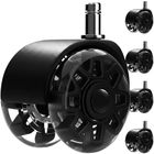 Ruhhy, kółka do fotela obrotowego, czarne, 5 szt.