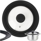 Ruhhy, pokrywka silikonowa, 3w1, 18/20/22 cm, 25563