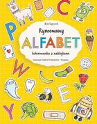 Rymowany alfabet. Kolorowanka z naklejkami