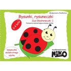 Rysunki, rysuneczki Zuzi Biedroneczki. Ćwiczenia usprawniające pisząca rączkę 3-4 latki