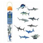 Safari Ltd, Toob, zestaw figurek, duże ryby pelagiczne w tym rekiny