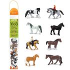 Safari Ltd, Toob, zestaw figurek, konie z jeźdźcami
