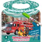 Samochody specjalistyczne. Zadanka & malowanki wodne